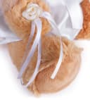BRUBAKER Kuscheltier Teddybär Hochzeitspaar Schwarz/Weiß 25 cm Bild 5
