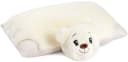 BRUBAKER Kuscheltier Kissen Bär 2-in-1 Plüschkissen Beige Bild 3
