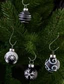 BRUBAKER Weihnachtsbaumkugel 36 St. Handbemalter Christbaumschmuck Bild 1