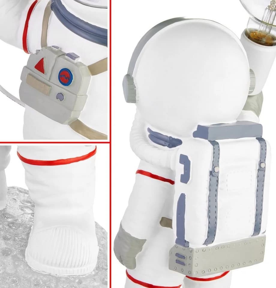 BRUBAKER Astronauten Tischlampe 40 cm Weltraum Nachttischlampe - Bild 5
