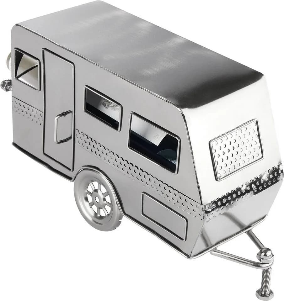 BRUBAKER Weinflaschenhalter Wohnwagen Metall Flaschenhalter Camping Wein Geschenk für Camper - Bild 4