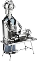 BRUBAKER Weinflaschenhalter Physiotherapeut Metall Flaschenhalter Physiotherapie Bild 1