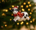 BRUBAKER Weihnachtsbaumkugel Handbemalte Weihnachtskugel - viele lustige Motive - Glas Baumkugel Bild 1