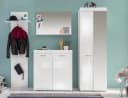 trendteam Schuhschrank Amanda Weiß Hochglanz Modern Bild 1