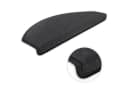 Metzker Stufenmatte Vorwerk Uni Velours Anthrazit Halbrund 15er Set Bild 2