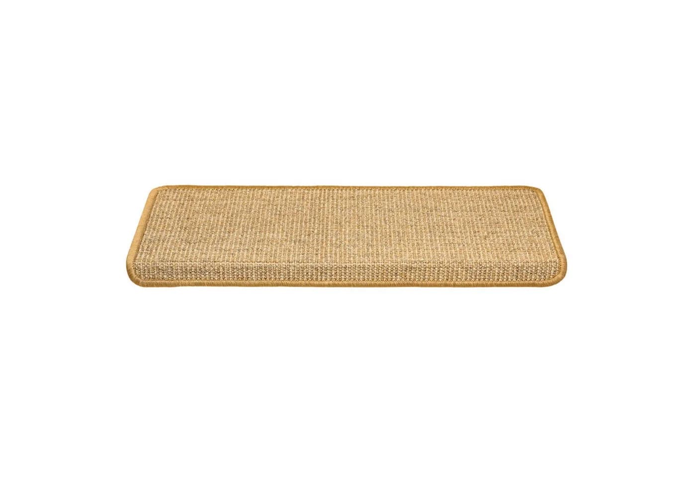 Metzker® Stufenmatte Sisal Rechteckig Cognac 6mm Höhe - Bild 2