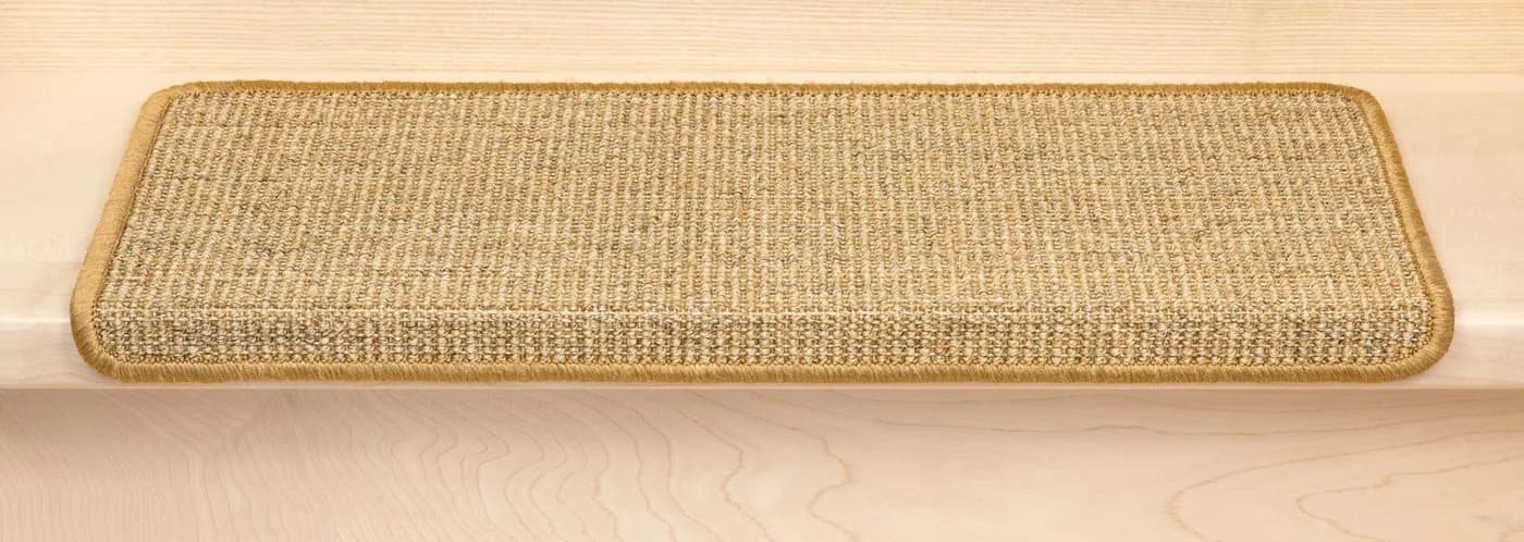 Metzker® Stufenmatte Sisal Rechteckig Cognac 6mm Höhe - Bild 3