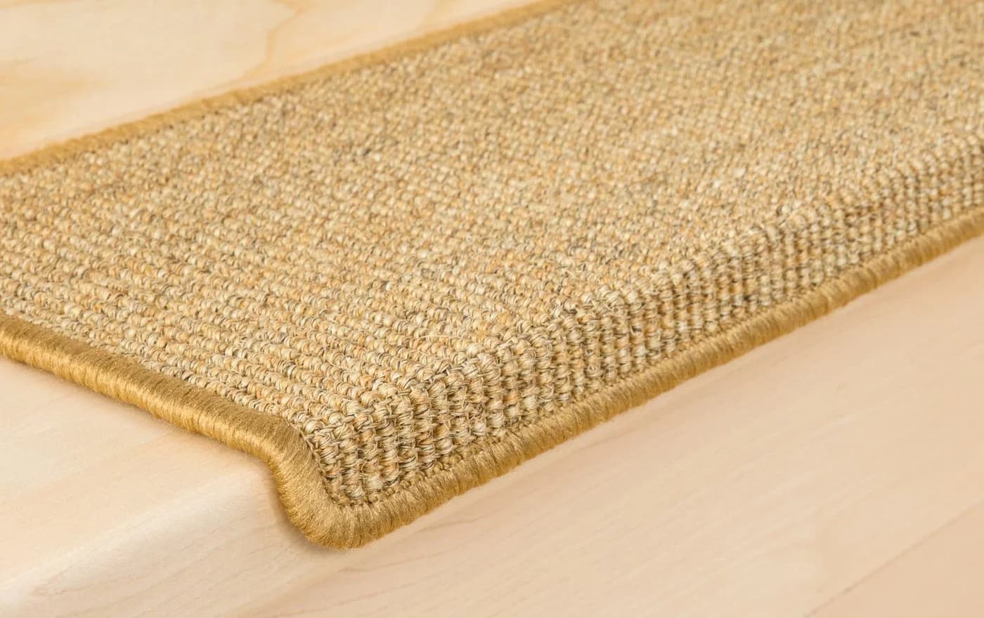 Metzker® Stufenmatte Sisal Rechteckig Cognac 6mm Höhe - Bild 4