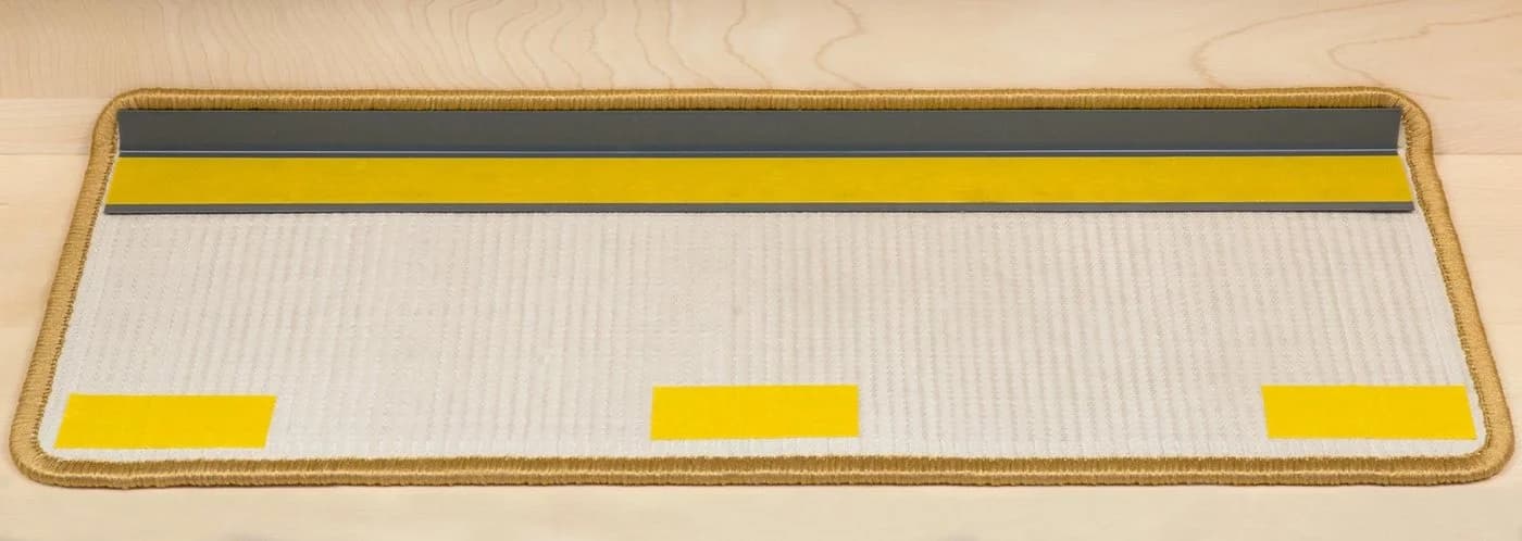 Metzker® Stufenmatte Sisal Rechteckig Cognac 6mm Höhe - Bild 5