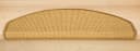 Metzker® Sisal Stufenmatte Halbrund Creme Pflegeleicht Bild 3