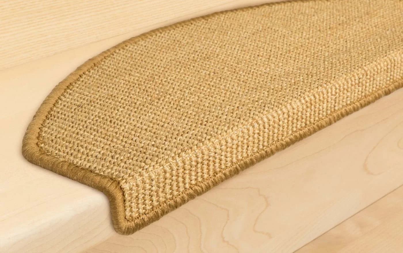 Metzker® Sisal Stufenmatte Halbrund Creme Pflegeleicht - Bild 4