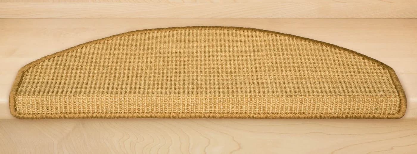 Metzker® Sisal Stufenmatte Halbrund Beige - Bild 3
