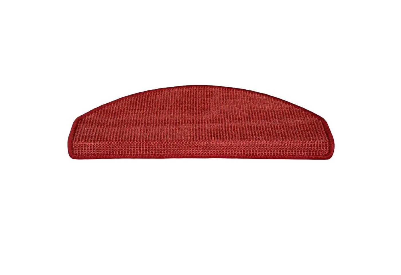 Metzker® Stufenmatte Sisal Halbrund Rot - Bild 2