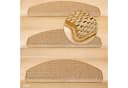 Metzker® Stufenmatte Göteborg Halbrund Mais Sisal-Optik Bild 4