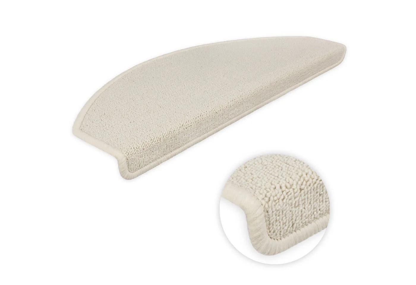 Metzker® Stufenmatte Ariston Halbrund Beige - Bild 2