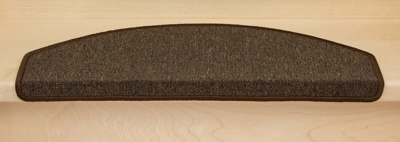 Metzker Stufenmatte Ariston Halbrund 15er Set Kaffeebraun