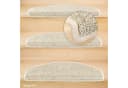 Metzker Stufenmatte Ventura Halbrund Beige 15 Stück Set Bild 1