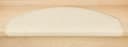 Metzker® Stufenmatte Vorwerk Durango Halbrund Hellbeige 15 Stück Bild 3