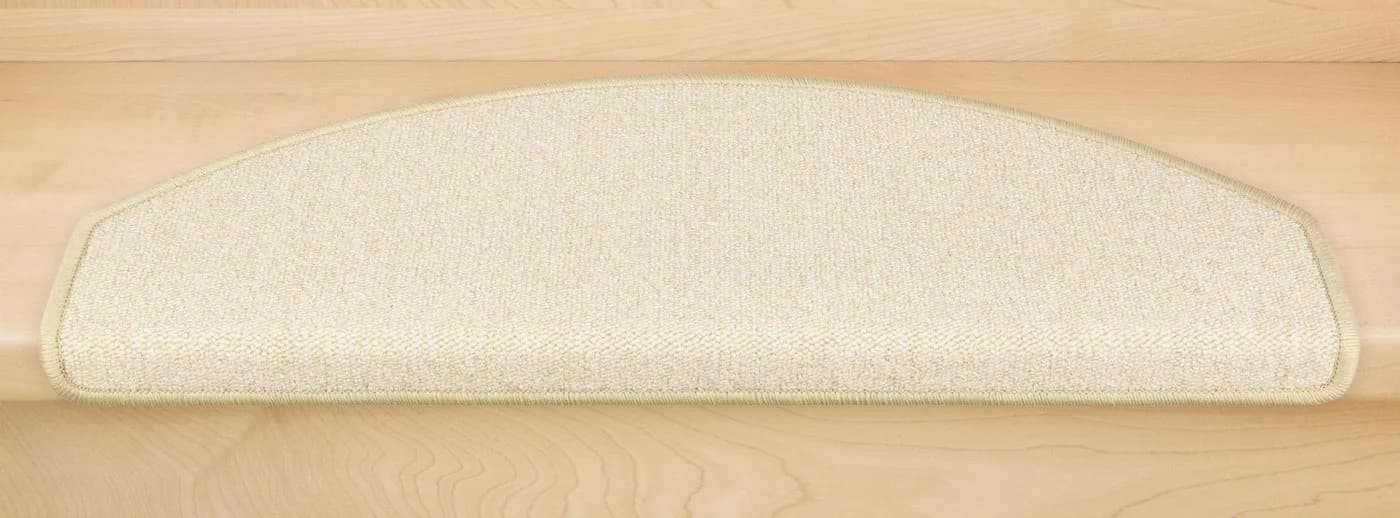 Metzker® Stufenmatte Vorwerk Durango Halbrund Hellbeige 15 Stück - Bild 3