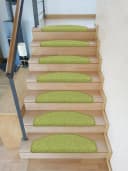 Metzker® Stufenmatte Vorwerk Durango Halbrund Grün 15er Set Bild 1