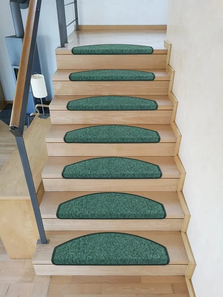 Metzker® Stufenmatte Imago Halbrund Dunkelgrün 14 Stück - Bild 4