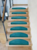 Metzker Stufenmatte Sweet Halbrund Türkis 15er Set Bild 1