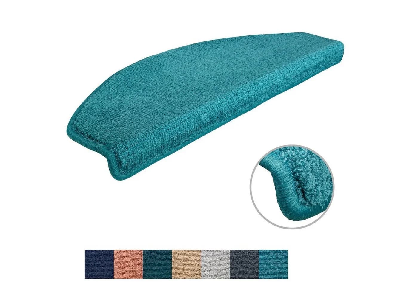 Metzker Stufenmatte Sweet Halbrund Türkis 15er Set - Bild 3