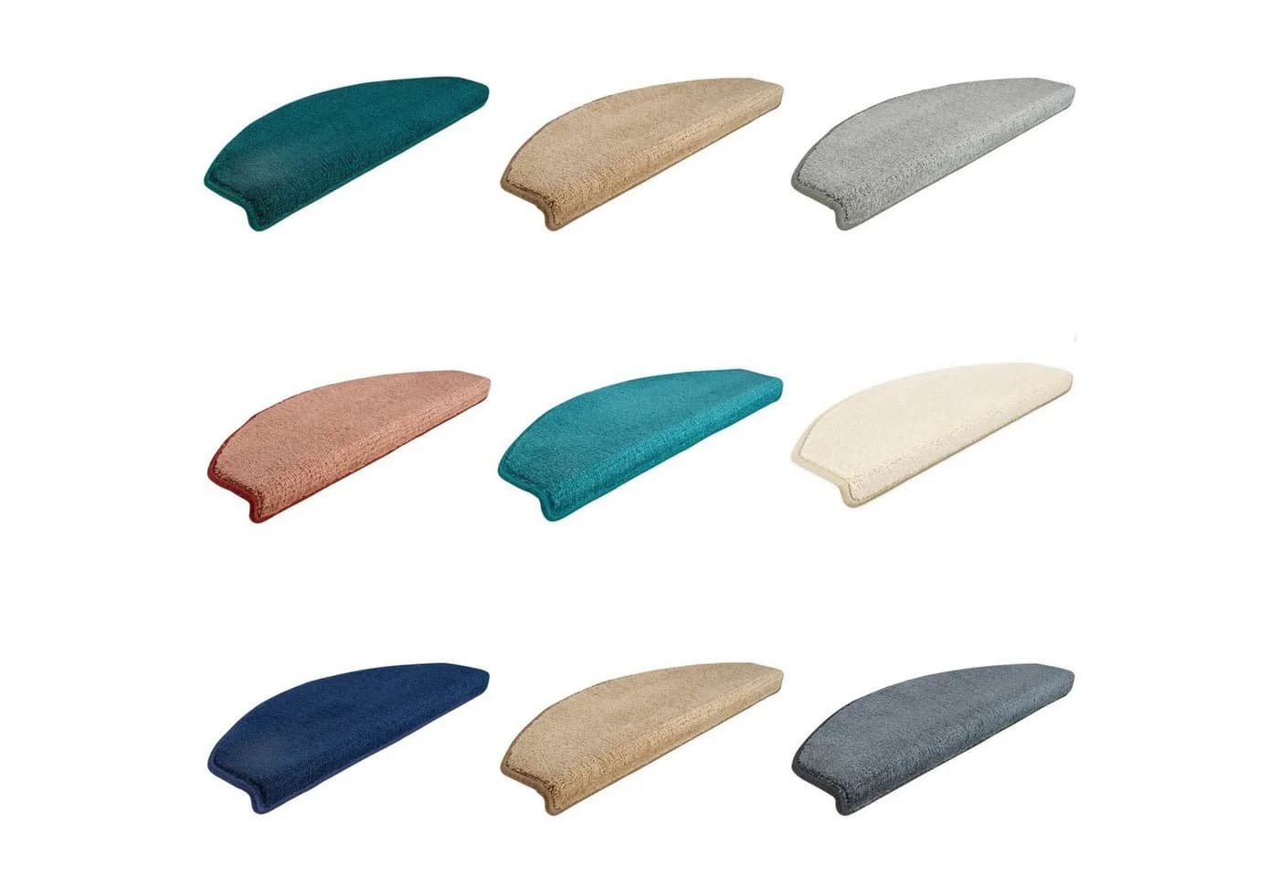Metzker Stufenmatte Sweet Halbrund Türkis 15er Set - Bild 4