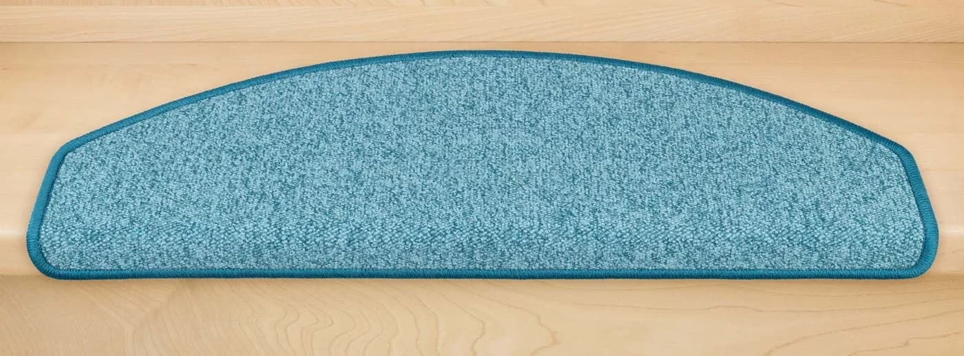 Metzker® Stufenmatte Vorwerk Durango Halbrund Türkis - Bild 3