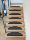 Metzker Stufenmatte Ariston Halbrund Anthrazit 15er Set Bild 1