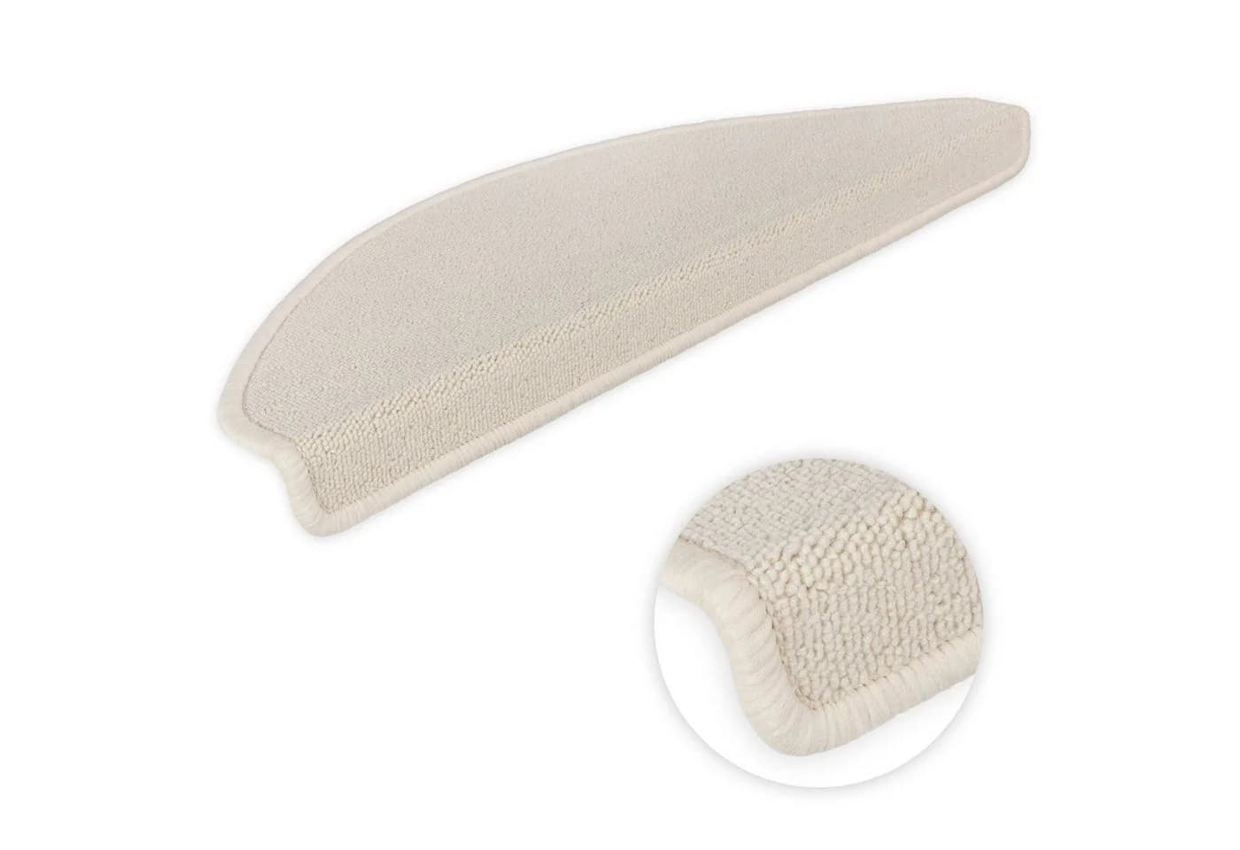 Metzker® Stufenmatte Ariston Halbrund Beige 15er Set - Bild 2