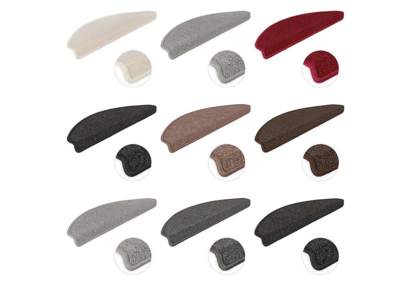 Metzker® Stufenmatte Ariston Halbrund Beige 15er Set - Bild 5