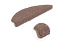 Metzker® Stufenmatte Ariston Halbrund Braun 64/20cm Bild 2