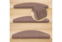 Metzker® Stufenmatte Ariston Halbrund Braun 64/20cm Bild 3