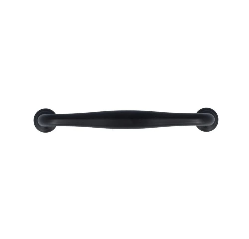 Moderner Möbelgriff aus Zamak in Schwarz matt - Bild 4
