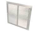 MS Beschläge Aluminium Lüftungsgitter Silber/Weiß Bild 1