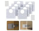 MS Beschläge Edelstahl Reparaturplatte 90x90mm Set 8 St Bild 2