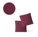 EXKLUSIV HEIMTEXTIL Kissenbezug Jersey 2er Set Rot Bild 1