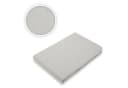 EXKLUSIV HEIMTEXTIL Spannbettlaken Jersey Silber Rundumgummizug Bild 1