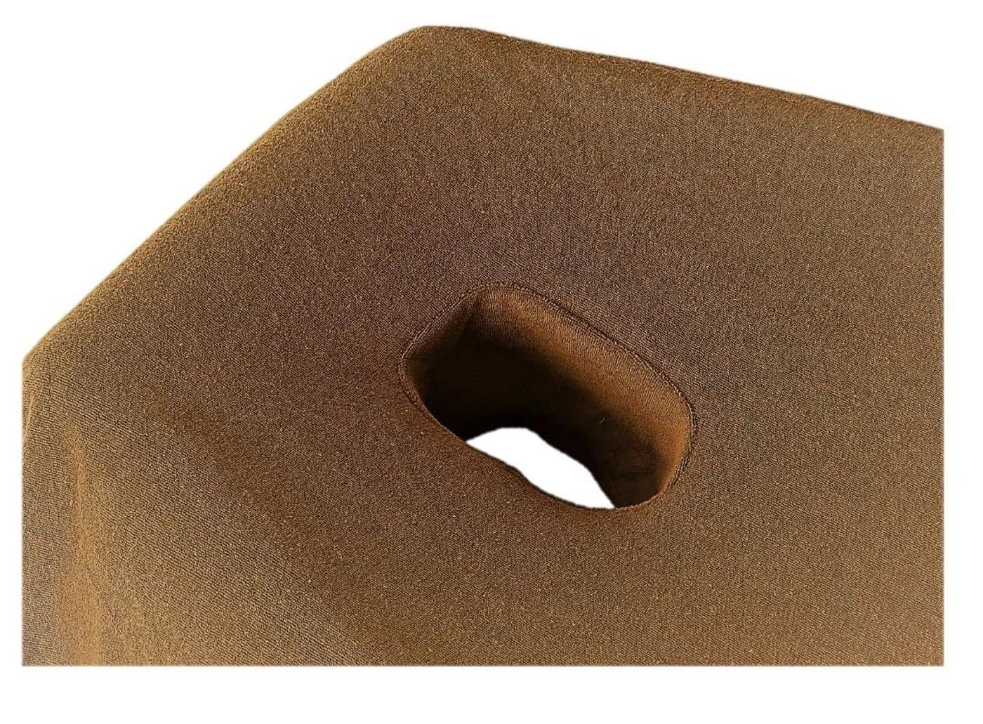 EXKLUSIV HEIMTEXTIL Spannbettlaken Frottee Braun mit Nasenschlitz - Bild 3
