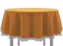 EXKLUSIV HEIMTEXTIL Gartentischdecke Classic Rund Orange Bild 2