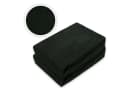 EXKLUSIV HEIMTEXTIL Spannbettlaken Doppelpack Schwarz Frottee Bild 1