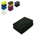 EXKLUSIV HEIMTEXTIL Spannbettlaken Doppelpack Schwarz Frottee Bild 2