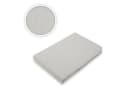 EXKLUSIV HEIMTEXTIL Spannbettlaken Microfaser Silber Bild 1