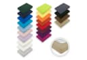 EXKLUSIV HEIMTEXTIL Spannbettlaken Microfaser grau mit Rundumgummizug Bild 2