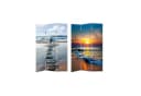 HTI-Line Paravent Beach Raumtrenner 3-teilig Bild 2