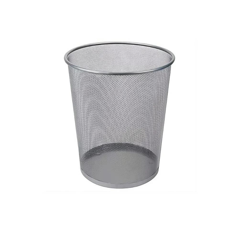 Riyashop Mülleimer Papierkorb 19l Drahteimer Schwarz - Bild 2