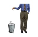 Riyashop Mülleimer Papierkorb 19l Drahteimer Schwarz Bild 4