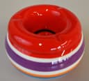 Riyashop Windaschenbecher Keramik Bunt mit Deckel Bild 5