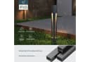 Mai & Mai LED Außen-Stehlampe IP65 Gartenleuchte 10W 3000K Bild 5